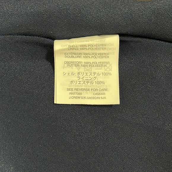 J.Crew Mercantile Vintage Floral Ruched Waist Dress Sz 4 Dark Romantic - Picture 5 of 6